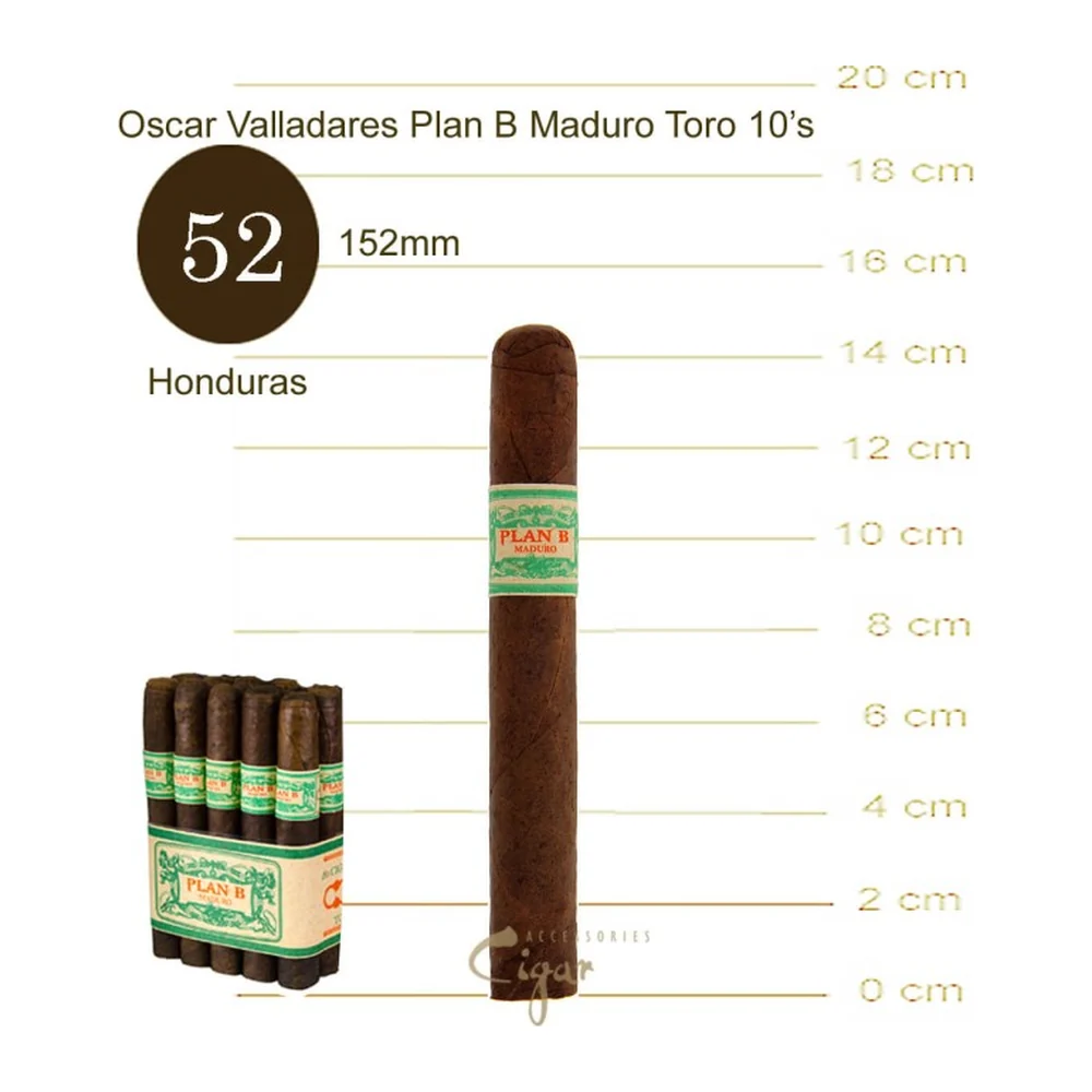 Plan B by Oscar Maduro Toro 10'