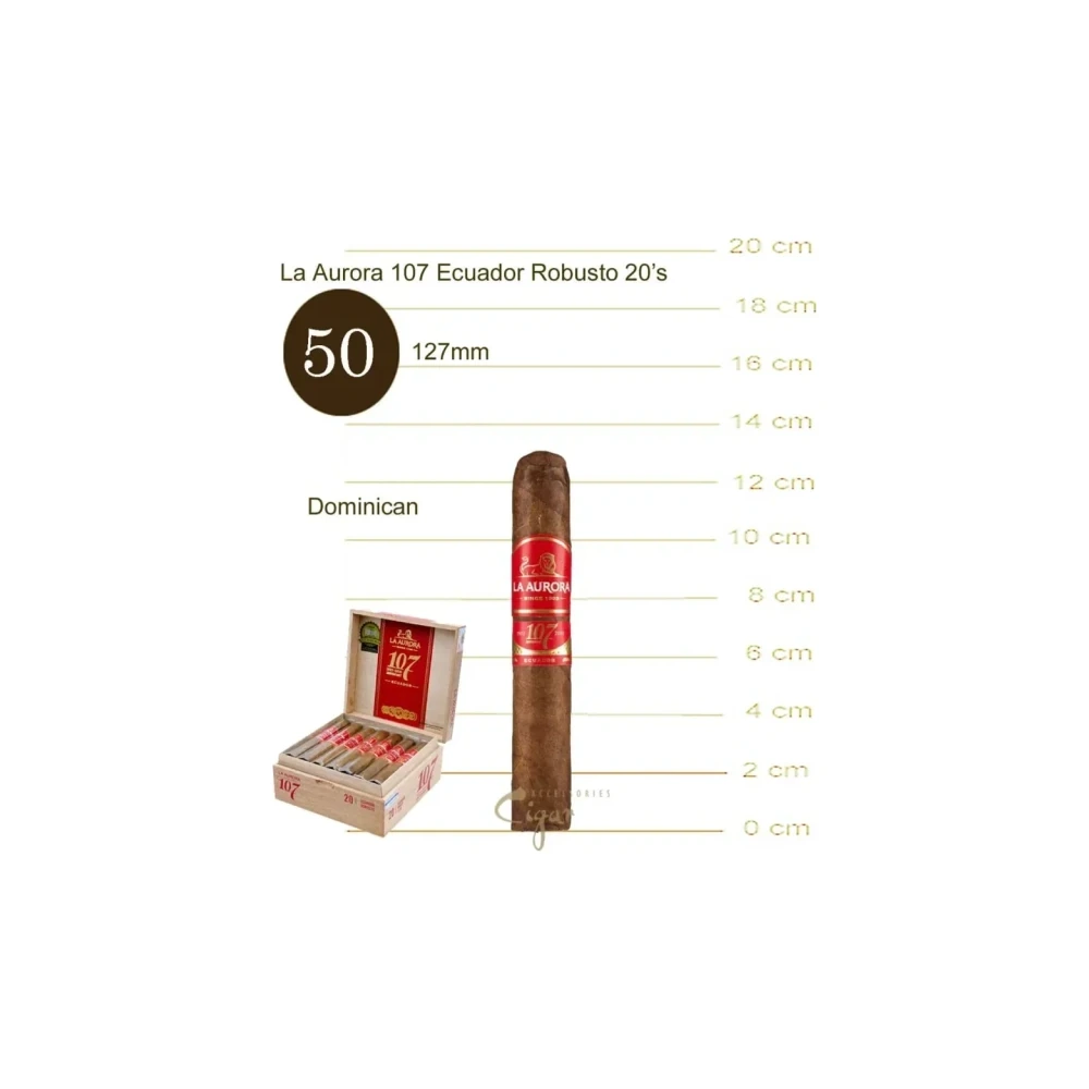 La Aurora 107 Ecuador Robusto