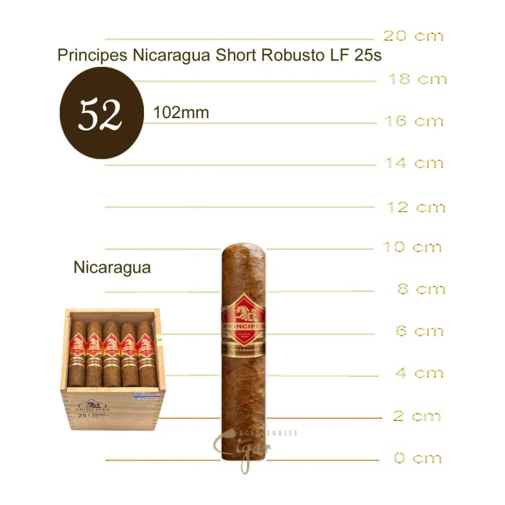 Principes LF Nicaragua Short Robusto 25'