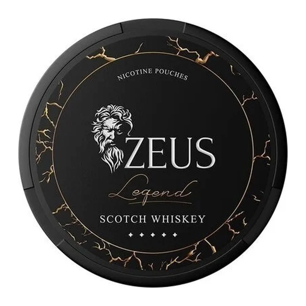 ZEUS Legend Scotch Whiskey 16.5mg/g (20 Pouches)