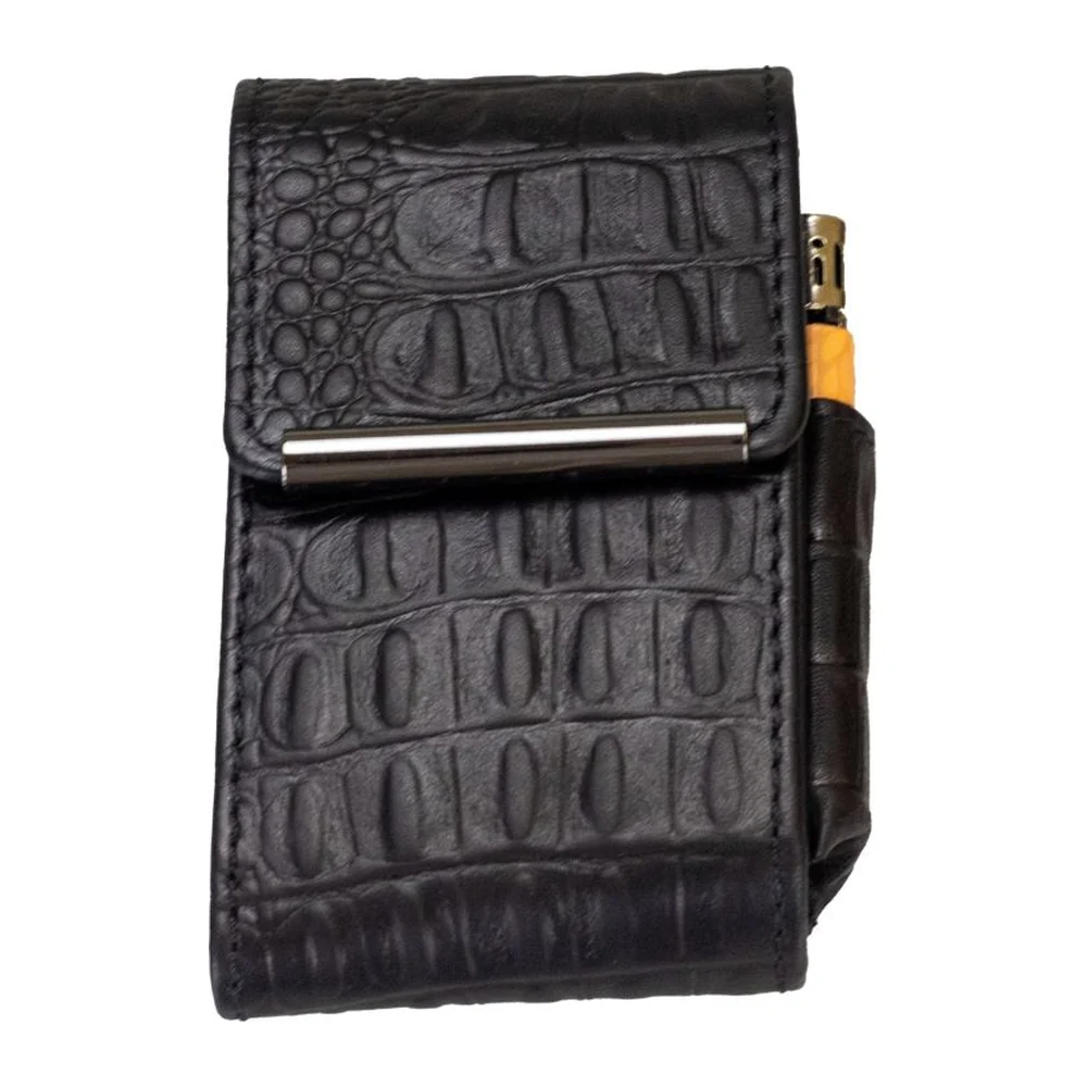 Cigarette Case 90153 black and brown