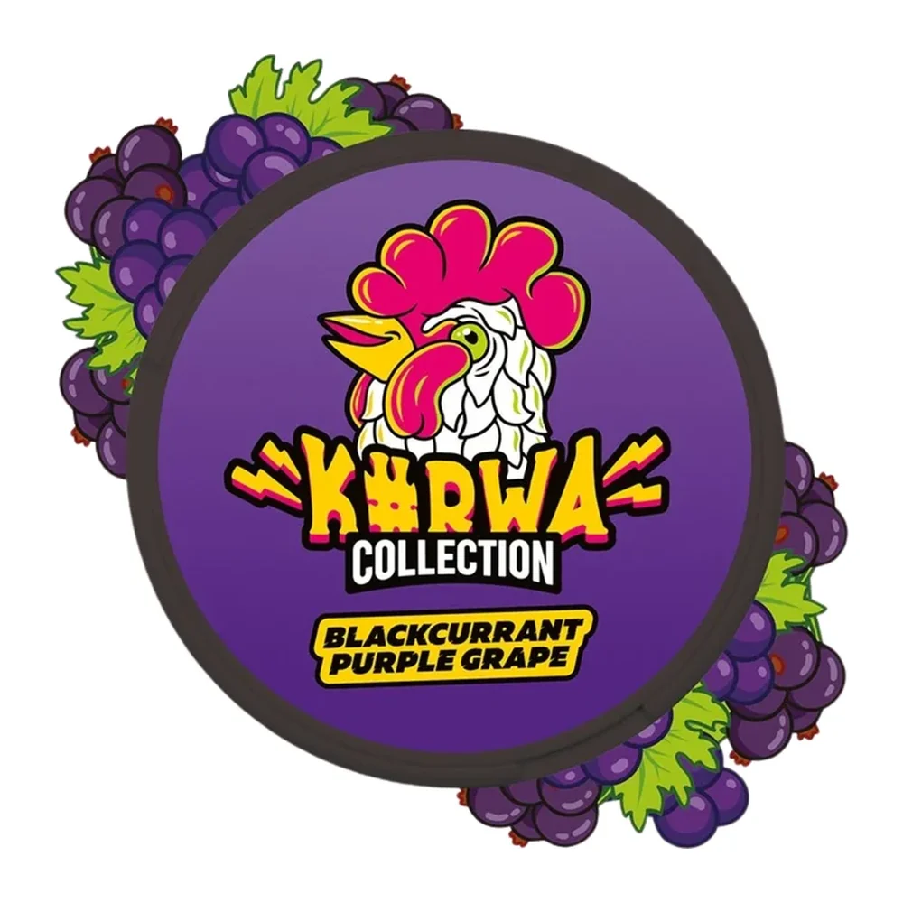 KURWA Collection Blackcurrant & Purple Grape 16mg/g (18 Pouches)