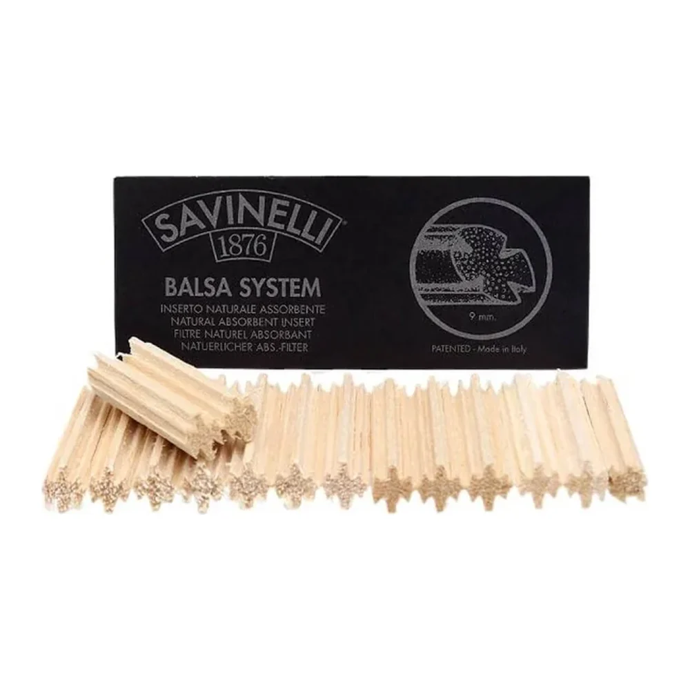 Balsa Pipe Filters 9mm 15'